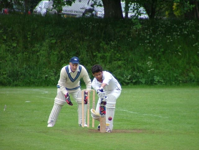 Scotindians adopted the policy of getting the pads in the way of absolutely anything near the stumps.