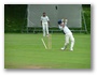 This looks quite good until you realise off stump is at a thirty degree angle to the ground.