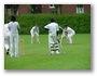 Quite possibly another LBW shout. Unlike the first innings these ones were actually within the vicinity of the stumps.