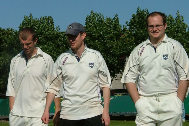 Can you tell which one of these 3 doesn't have to worry about batting anymore?