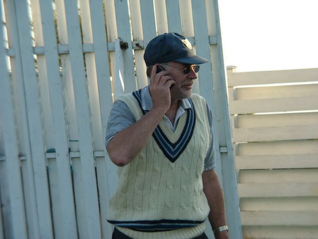 Dobs phones everyone in his phone book to tell them the good news